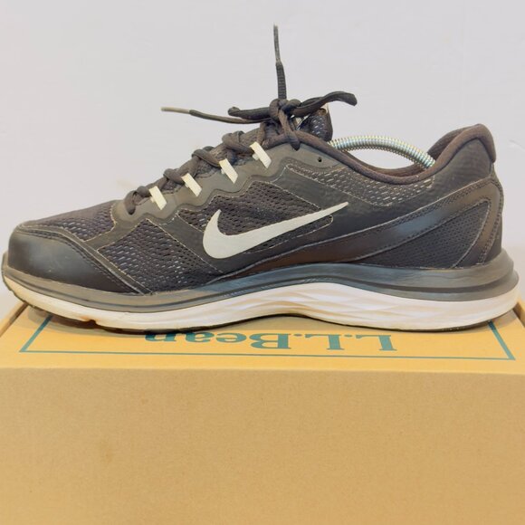 Nike Dual Fusion Run 3 Black Men’s Size 12 Running Athletic Shoes Sneakers - Picture 5 of 16